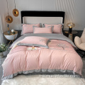 Bedsheet musim sejuk 100% set tempat tidur kapas organik